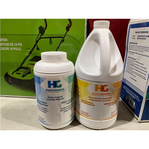 Hydro Genius Closing kit- Concentrated Degreaser and Winter Control