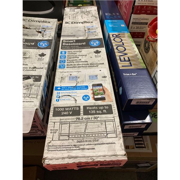 Dimplex Smart Baseboard 1000 W 240V 76.2Lx6 5/8" T