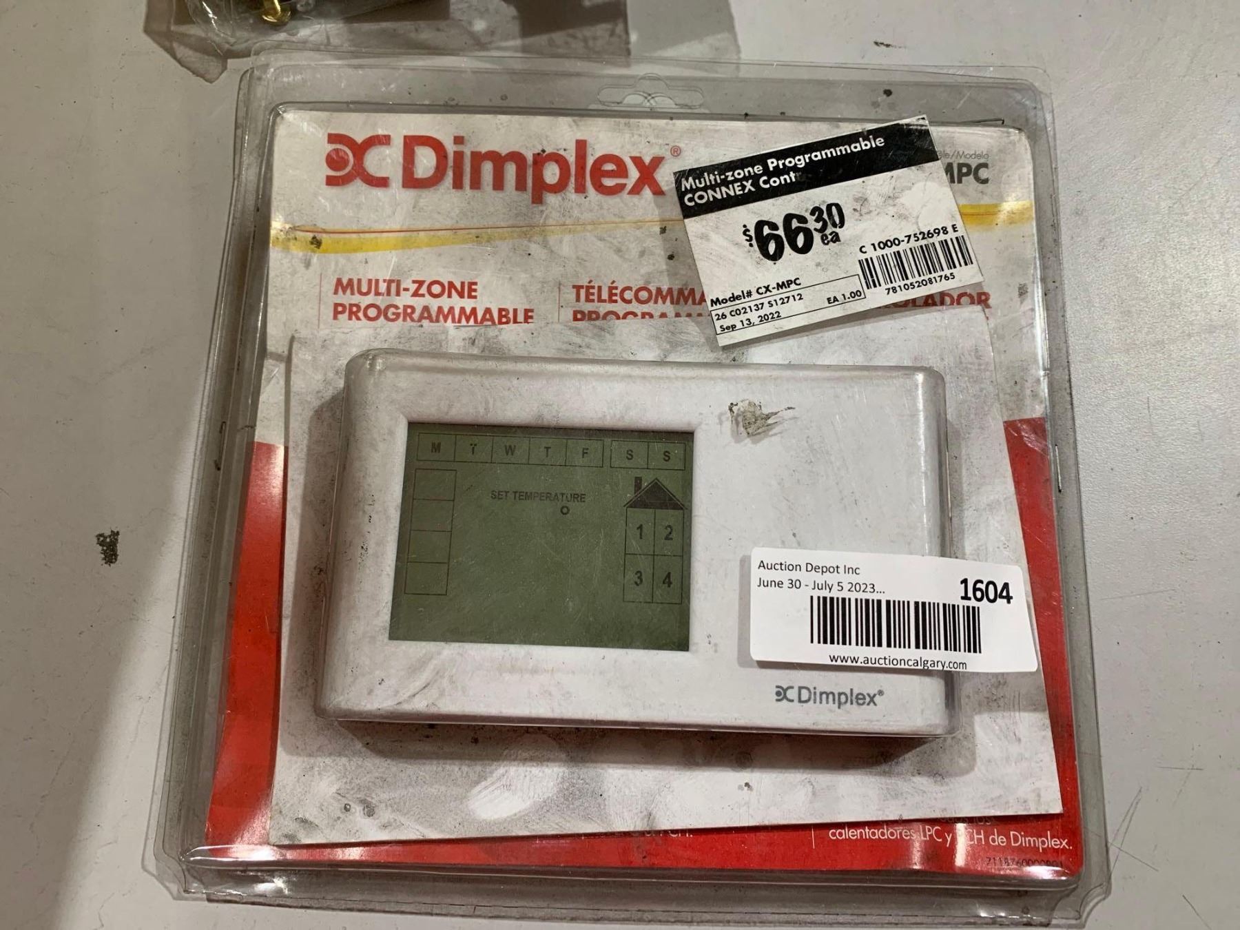 Dimplex Multi-Zone Programmable Digital Thermostat
