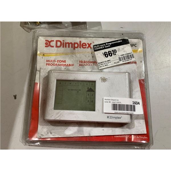 Dimplex Multi-Zone Programmable Digital Thermostat