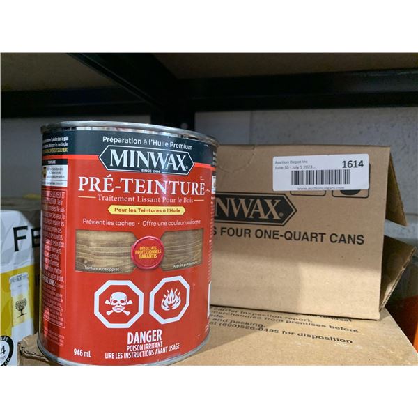 Minwax Pre-Stain Wood Conditioner for Oil Based Stains  - 4x946ml