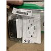 Image 1 : Charging Essentials Replacement Household 110V Outlet with USB Charging Port - Lot of 2