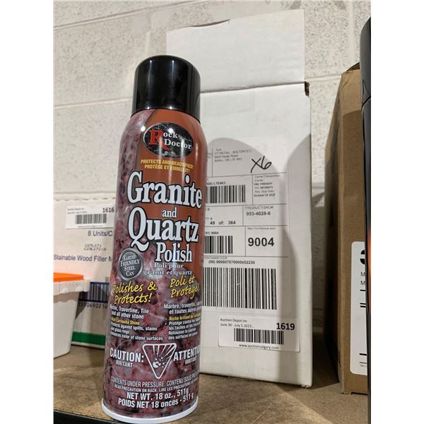 Rock Doctor Granite and Quartz Polish 6x511g