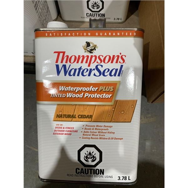 Thompson's Water Seal  Waterproofer Plus Tinted Wood Protector 3.78L