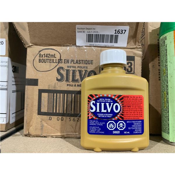Silvo Metal Polish 8x142ml
