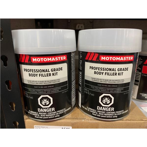 Motomaster Professional Grade Body Filler Kit 2X1 Lb 15,7 Oz