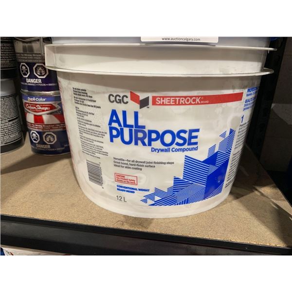 CGC Sheetrock - All purpose Drywall Compound 12 L