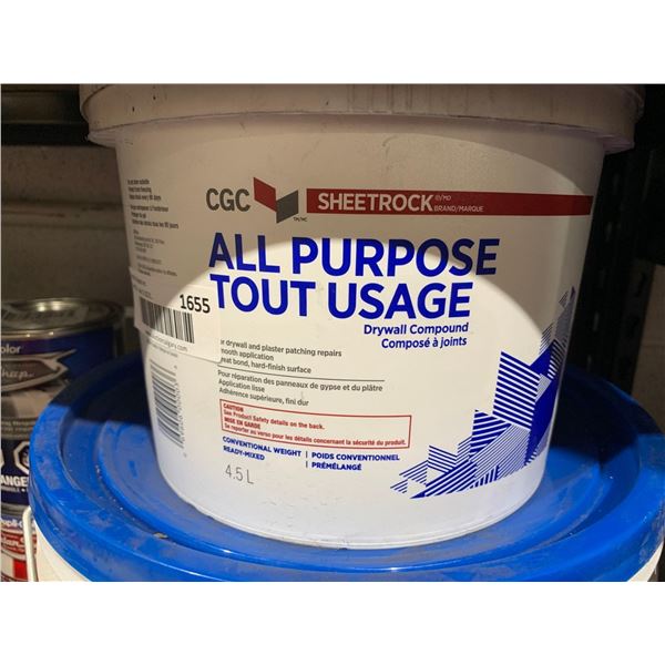 CGC Sheetrock - All purpose Drywall Compound 4.5 L