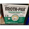 Image 1 : Froth-Pak Sealant Two Component Low Pressure Polyurethane Spray Foam 27.5 Lbs