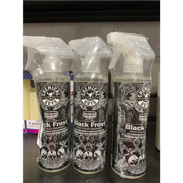 Chemical Guys Black Frost Air Freshener 3x473ml