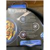 Image 2 : Blue Diamond 13.5" No Stick, induction Friendly Frying Pan with Helper Handle