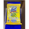 Image 1 : Lysol on the Go 12x15 Wipe Packs