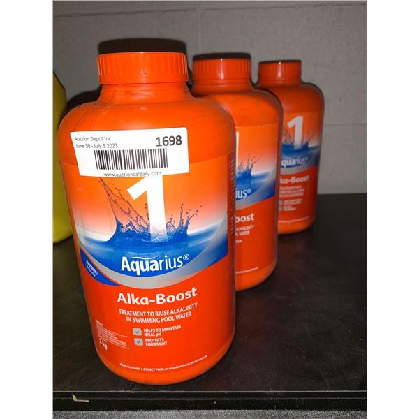 Aquarius Alka-Booster for Swimming Pools 3x2Kg