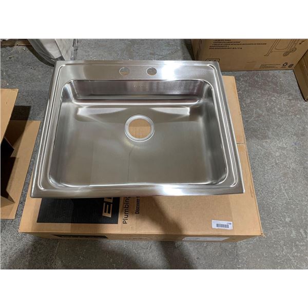 Elkay LRAD2521502 25" Stainless Steel Single Bowl Sink