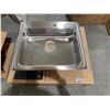 Image 1 : Elkay LRAD2521502 25" Stainless Steel Single Bowl Sink