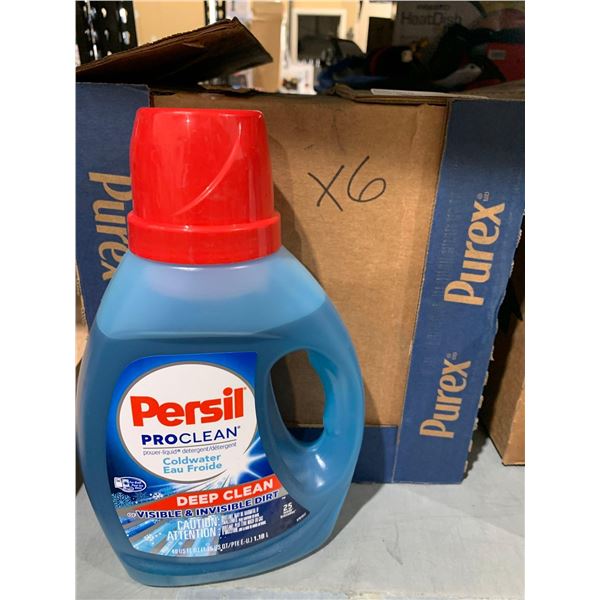 Persil Pro Clean Coldwater Deep Clean Laundry Detergent (6x1.18L)