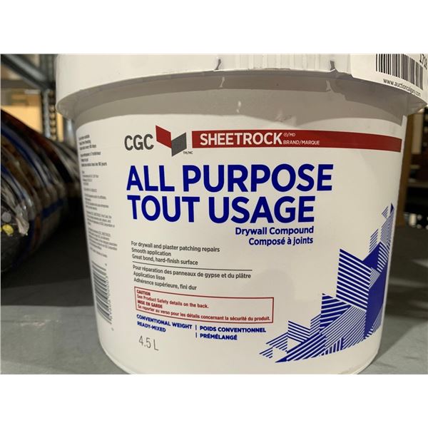 CGC Sheetrock - All purpose Drywall Compound 4.5 L