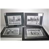 Image 1 : Four framed limited edition prints including Keep Your Eye on the Ball 181/1968, Fore 132/1968 and t