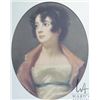 Image 2 : Vintage gilt framed print of an Regency era young lady