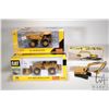 Image 1 : Two Norscot 1:50 scale die cast CAT models including 992 G Wheel Loader, 785D Mining Truck plus an N