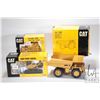 Image 1 : Norscot 1:50 scale die cast CAT 789B Off Highway Truck, and two 1:50 scale die cast Ertle models inc