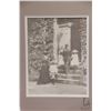 Image 3 : Five framed black and white photographs of children representing the Victorian era