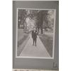 Image 4 : Five framed black and white photographs of children representing the Victorian era