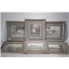 Image 1 : Six framed black and white photographs representing Victoria era farming and children