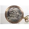 Image 3 : American Waltham Watch Co. grade 875, model 1883, 17 jewel pocket watch. White enamel double sunk di