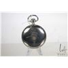 Image 2 : Hamilton Watch Co. grade 940, 21 jewel pocket watch in Star W.C.Co. Emperor Quality silver toned ope