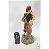 Image 4 : Hand painted Majolica jester figure, 18" in height