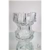 Image 2 : Handsigned Swedish Tapio Wirkkala "Gerania" glass vase for iittala, circa 1970, 8 1/2" in height