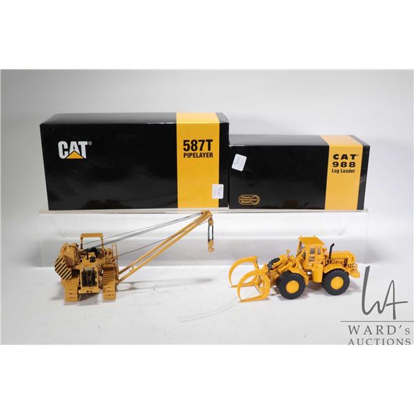 Two Classic Construction models 1:48 scale die cast CAT models ...
