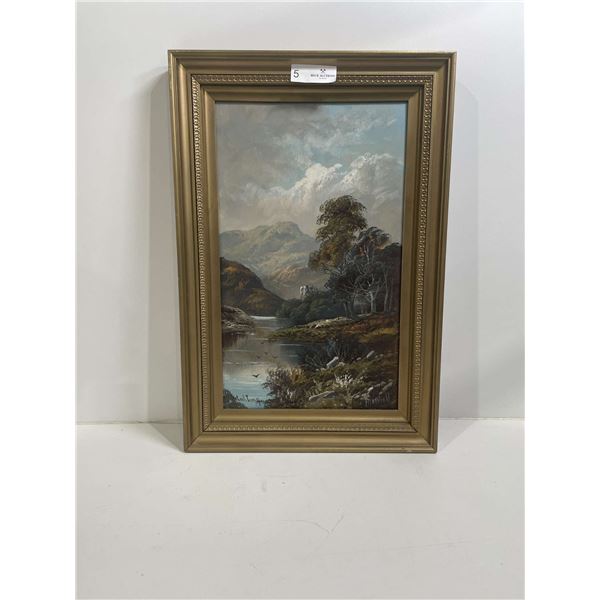 Nature Themed Framed Acrylic