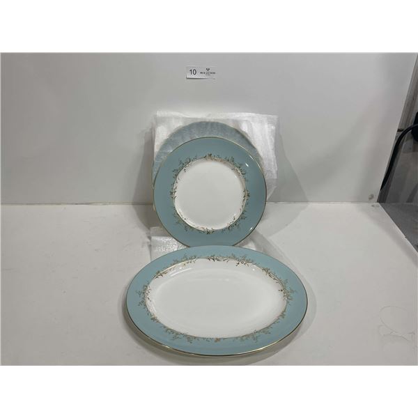 Gorgeous Teal Plates