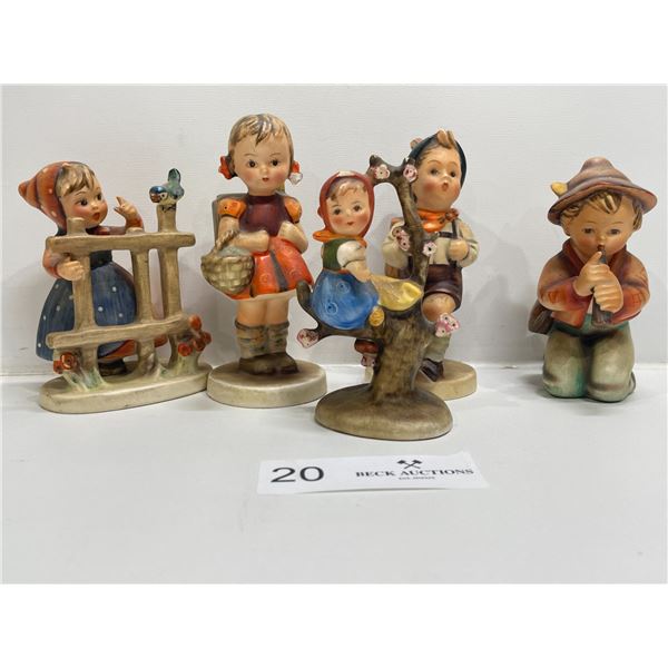 Collection Of Vintage Hummel Porcelain Figurines