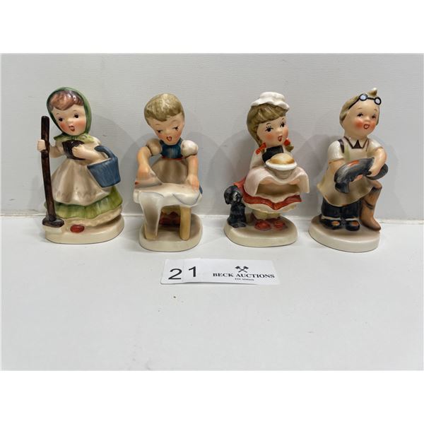 Collection Of Vintage Napco Porcelain Figurines