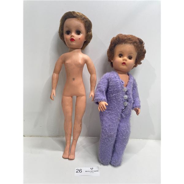 2 Collectible Dolls And