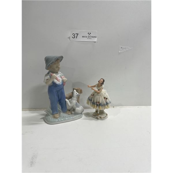 2 Collectible Figurines