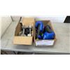 Image 1 : RIVAL SPARRING GLOVES, ANKLE WEIGHTS AND 2 DUMBELLS 10LB EACH