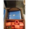 Image 8 : 2 BOXES OF CLEANING SUPPLIES, PVC CONNECTORS AND MORE