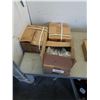 Image 1 : 3 BOXES OF PLASTIC WASHERS AND NUTS