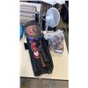 Image 1 : LOT OF NEW SOFTBALL WITH BATS AND RACKETS