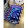 Image 2 : LOT OF STORAGE TOTE SOME WITH BUILT IN LIDS