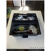 Image 1 : TOOLBOX WITH NEW NUT DRIVERS, TAPS AND MORE