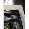 Image 5 : TOOLBOX WITH NEW NUT DRIVERS, TAPS AND MORE