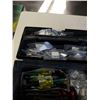 Image 6 : TOOLBOX WITH NEW NUT DRIVERS, TAPS AND MORE