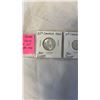 Image 3 : 3 - 1964 SILVER (.800) CANADIAN COINS - MINT CONDITION 25 CENT, 10 CENT PLUS 5 CENT