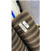 Image 2 : 2 BROWN STRIPED RUGS 54" LONG