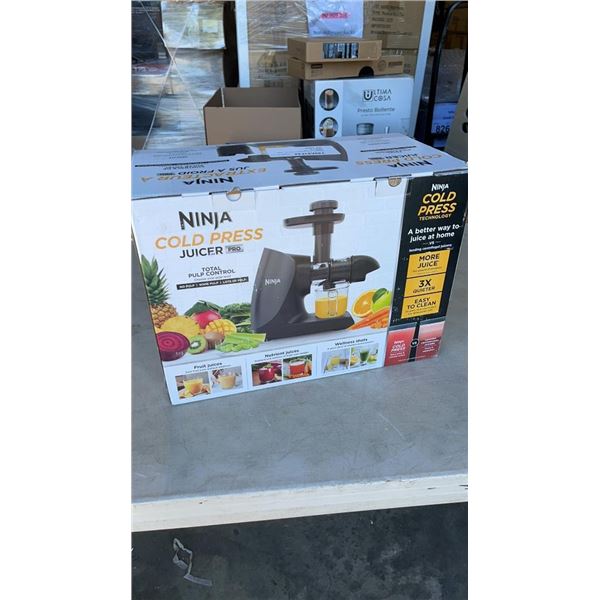 NINJA COLD PRESS JUICER PRO SYSTEM TESTED AND WORKING RETAIL 149 Ninja cold press juicer pro system tested and working retail 149